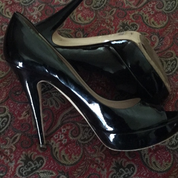 Miu miu open toe platform heel - Picture 4 of 4